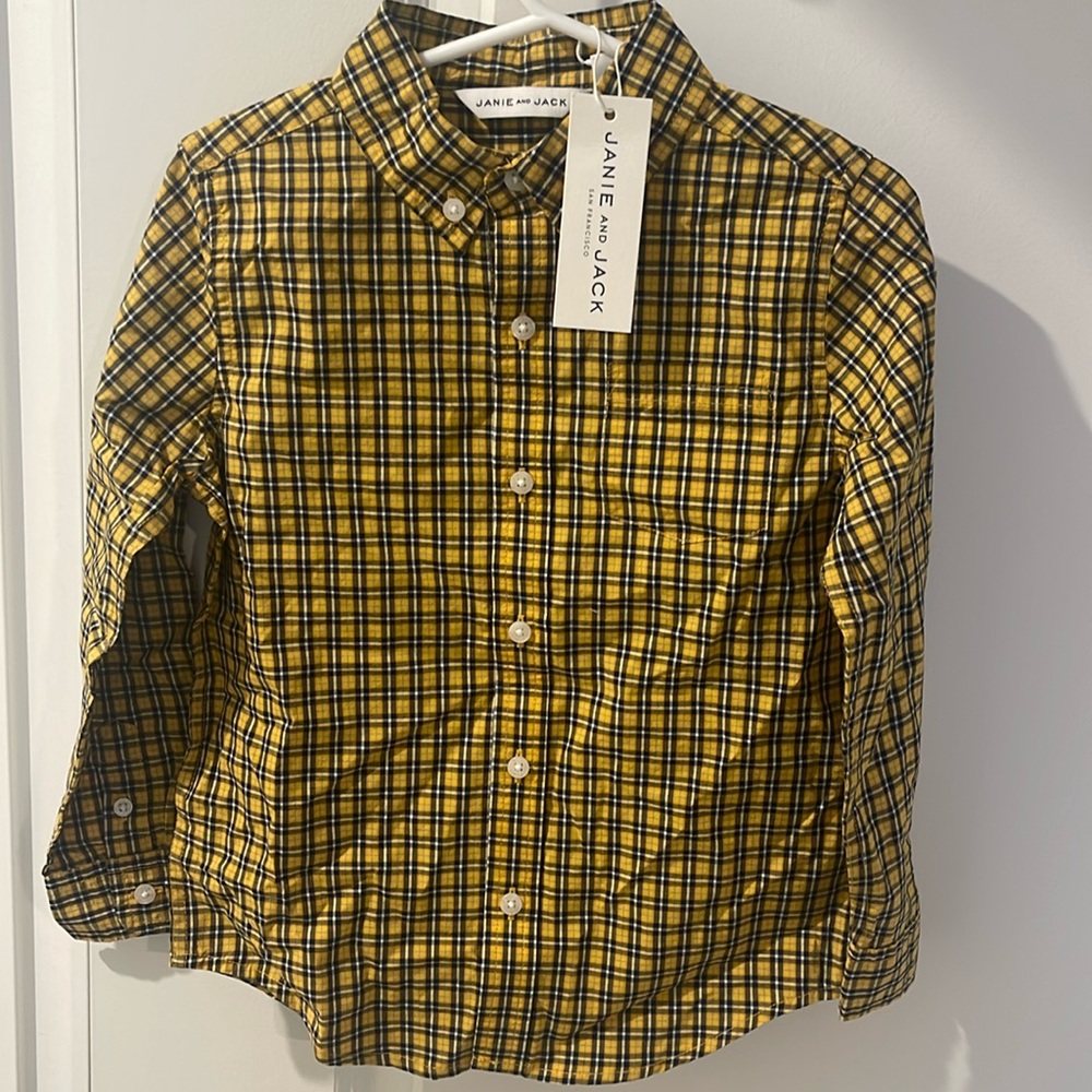 NWT Janie and Jack button down